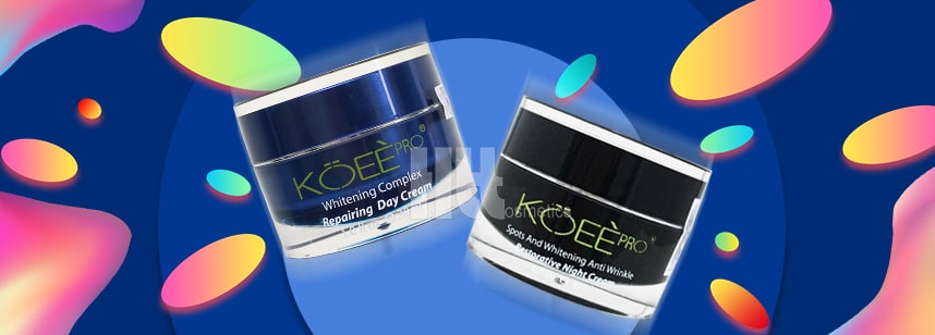 Bộ trị nám làm trắng da Koee Pro ngày và đêm