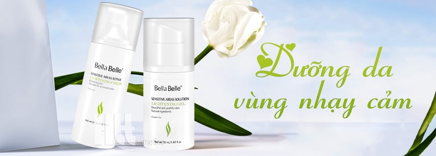 Gel dưỡng trắng da vùng kin Bella Belle Sensitive