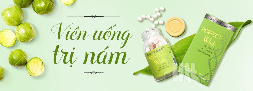 Viên uống trị nám làm trắng da Perfect White Beauty Care