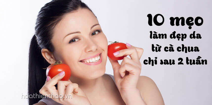 10 mẹo làm đẹp da từ cà chua chỉ sau 2 tuần - Hoa Thiên Thảo