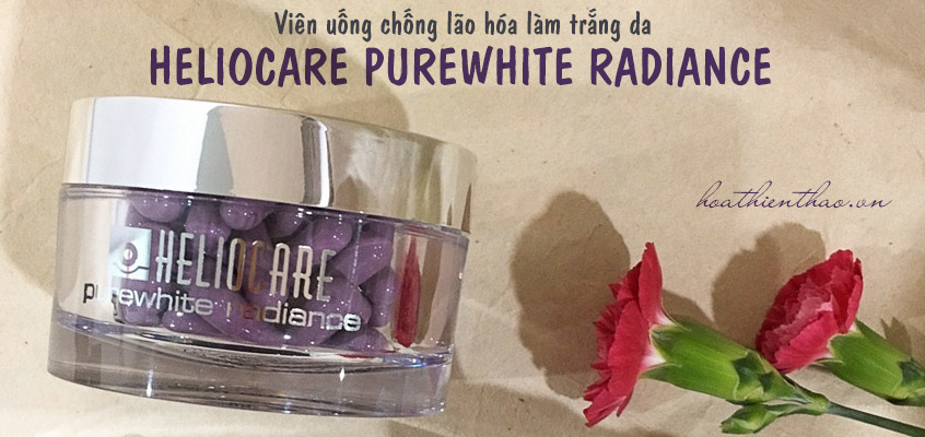 Viên uống chống lão hóa làm trắng da Heliocare Purewhite Radiance