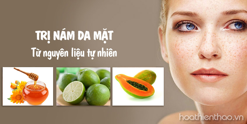 4 Nguyên liệu tự nhiên trị nám da mặt hiệu quả