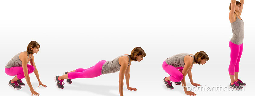 Bài tập giảm cân hiit dành cho nữ tại nhà