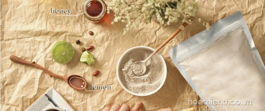 Làm trắng da toàn thân bằng bột đậu đỏ siêu dễ - Hoa Thiên Thảo