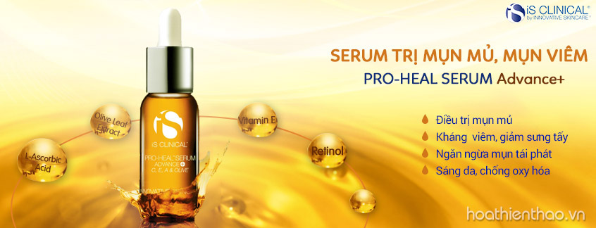 Serum chuyên trị mụn mủ iS Clinical Pro-heal Advance+
