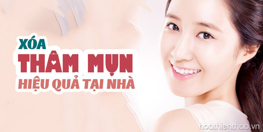 Bí quyết xoá thâm mụn hiệu quả tại nhà