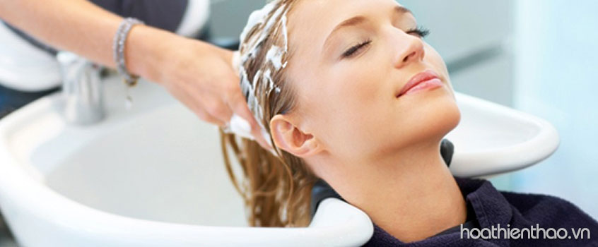 Gội đầu đúng cách sẽ hạn chế được tóc gãy rụng