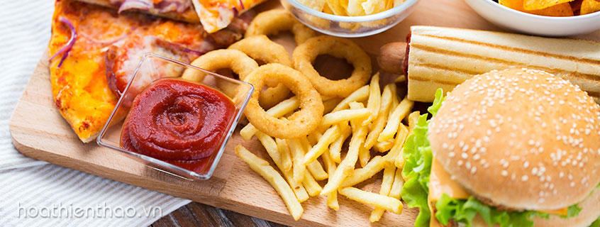 Hãy từ bỏ thức ăn nhanh để sở hữu dáng đẹo eo thon