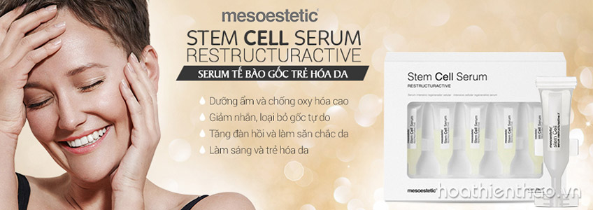 Bổ sung serum tế bào gốc chăm sóc cho làn da khỏe