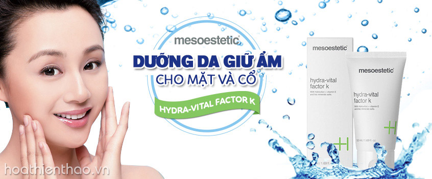 Kem phục hồi dưỡng ẩm Hydra-vital Factor K Mesoestetic chuyên dùng sau khi bắn lazer