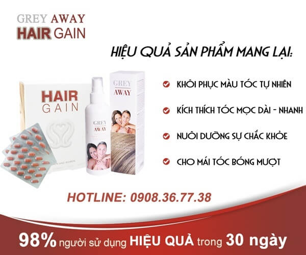 Cách trị tóc bạc và rụng tóc ở tuổi trung niên