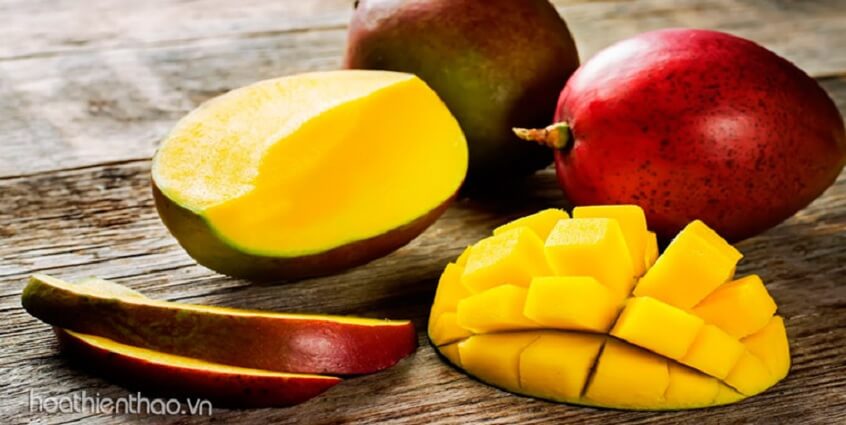 Dưỡng trắng da mặt bằng quả xoài đẹp không tì vết