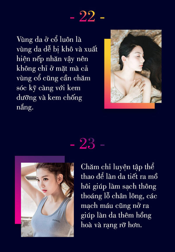 Infographic 25 quy tắc chăm sóc da bạn nên biết - Hoa Thiên Thảo
