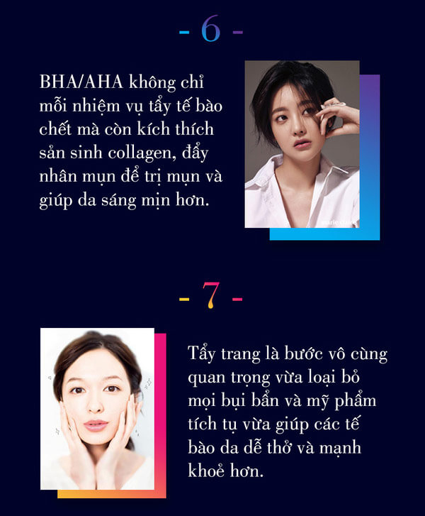 Infographic 25 quy tắc chăm sóc da bạn nên biết - Hoa Thiên Thảo