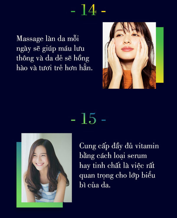 Infographic 25 quy tắc chăm sóc da bạn nên biết - Hoa Thiên Thảo