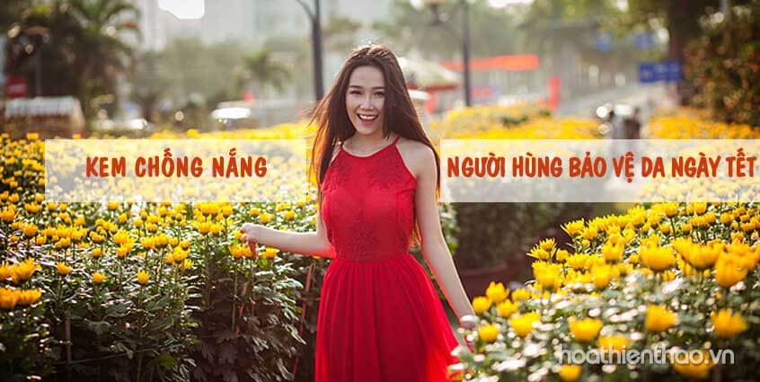 Kem chống nắng - Người hùng bảo vệ da ngày Tết
