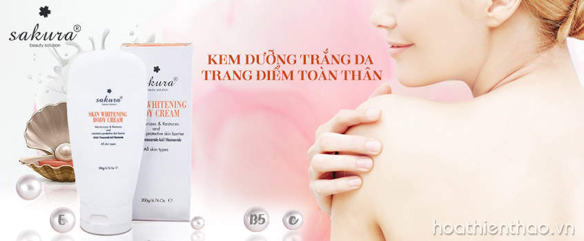 Kem dưỡng trắng da toàn thân của Nhật loại nào tốt?