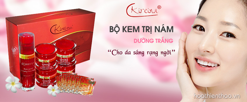Kem trị nám Kireina mang đến giải pháp trị nám tối ưu