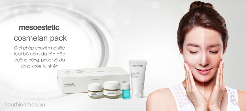 Bộ trị nám chuyên nghiệp Cosmelan pack trị nám từ sâu bên trong