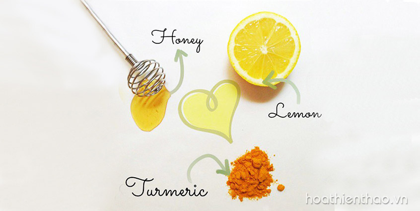 Cách làm kem trắng da trị nám từ chanh, mật ong và bột nghệ