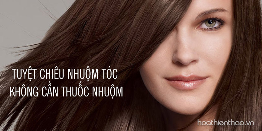 Nhuộm tóc bằng các nguyên liệu tự nhiên ngay tại nhà