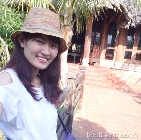 Chị Dung hài lòng với kết quả sau khi điều trị với bộ trị nám Kireina