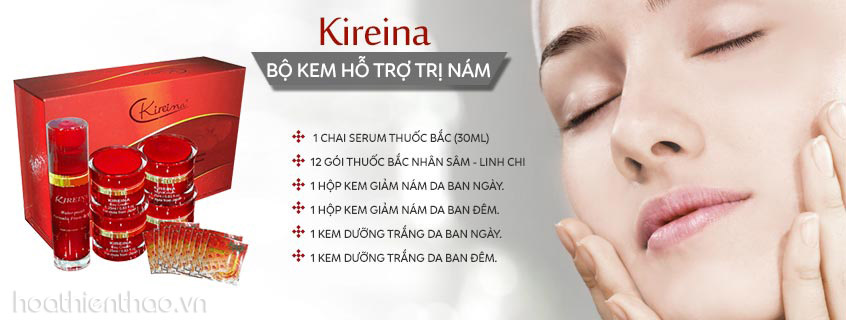 Bộ kem trị nám cao cấp Kireina