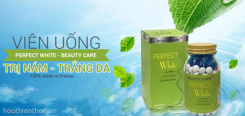 Viên uống hỗ trợ điều trị nám trắng da Perfect White