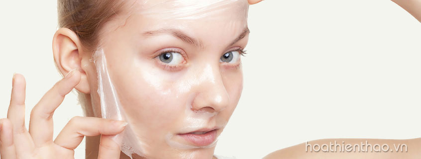 Tác động khử nám có thể gây bong tróc da