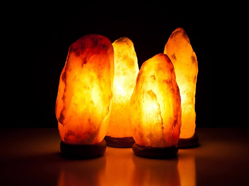 Tác dụng không ngờ của đèn đá muối Himalaya - Hoa Thiên Thảo