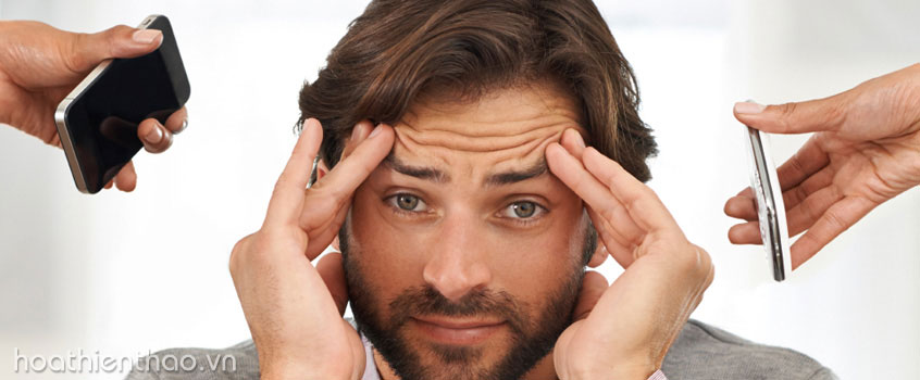 Căng thẳng cũng ảnh hướng đến chứng rụng tóc