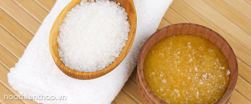 Tẩy tế bào chết toàn thân hiệu quả với muối biển chết