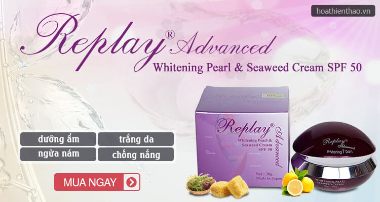 Mua ngay kem dưỡng trắng da mặt Replay Advanced