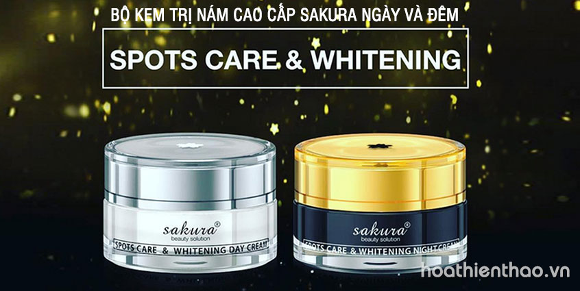 Bộ kem trị nám cao cấp Sakura