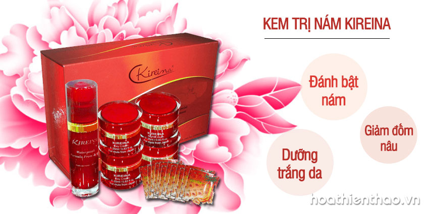 Bộ kem trị nám trắng da Kireina