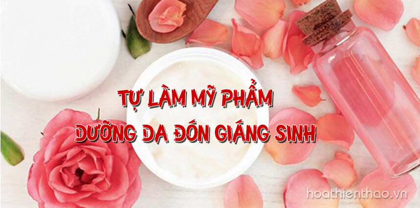 Làm mỹ phẩm dưỡng da đón Giáng sinh - Mỹ Phẩm Hoa Thiên Thảo