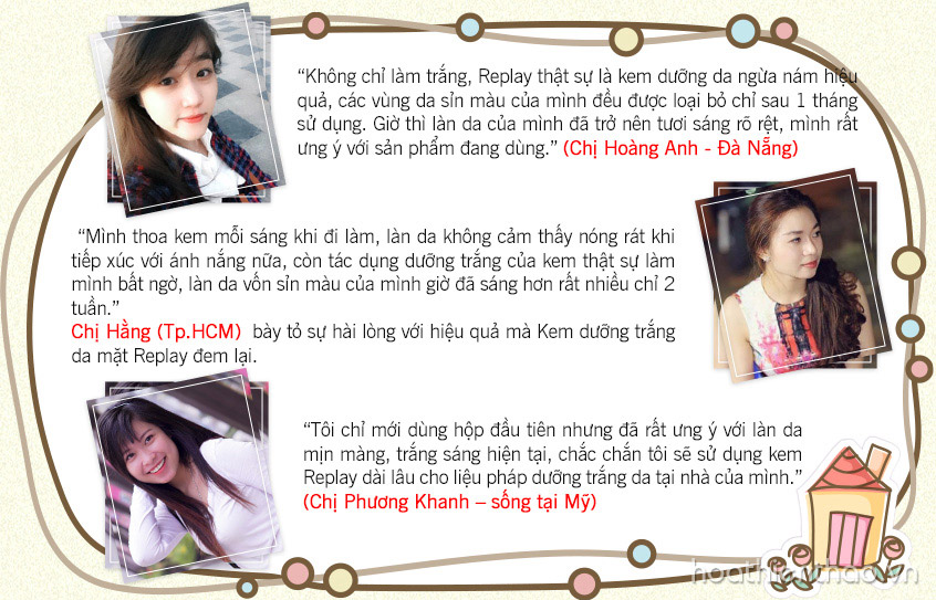 Vì sao kem dưỡng trắng da replay lại được tin dùng