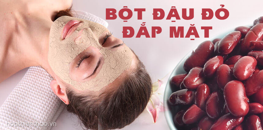 Bột đậu đỏ đắp mặt - HoaThienThao