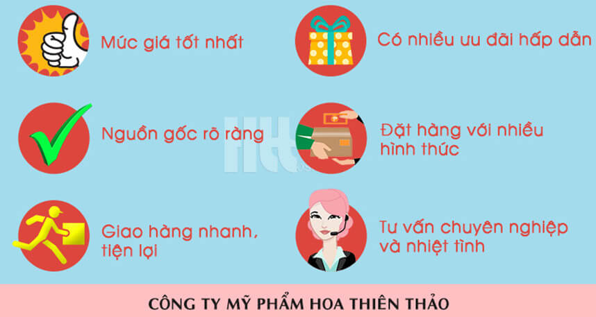 Hoa Thiên Thảo - Địa chỉ chuyên cung cấp mỹ phẩm cho spa uy tín