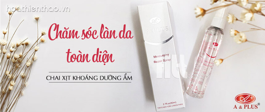 Có nên sử dụng nước xịt khoáng - hoathienthaovn