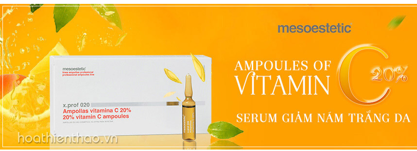 Công dụng của serum vitamin C - Hoa Thiên Thảo