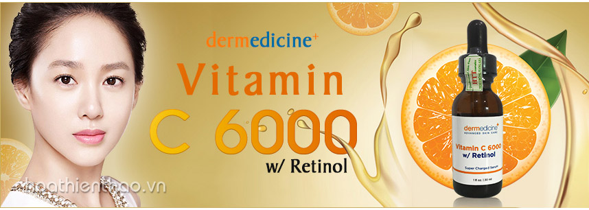Công dụng của serum vitamin C - Hoa Thiên Thảo