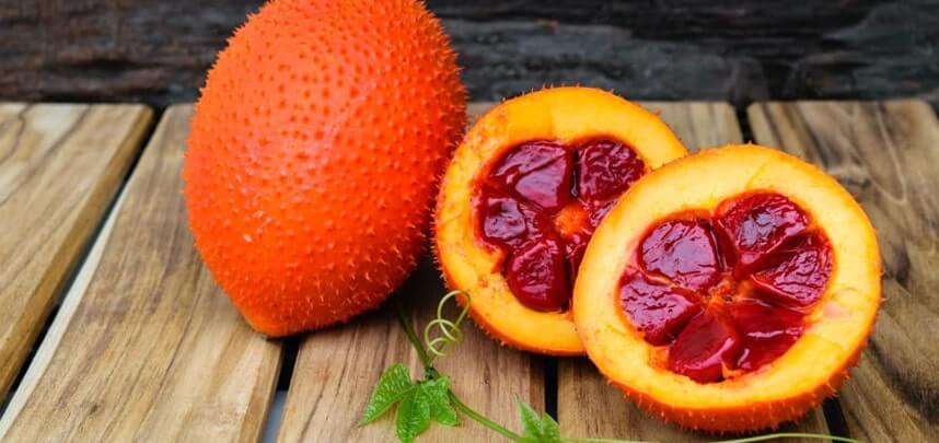 Dầu gấc là gì? Công dụng của dầu gấc trong làm đẹp - HoaThienThao