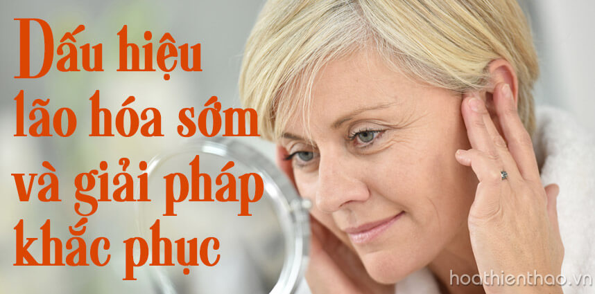 Dấu hiệu nếp nhăn vết chân chim lão hóa sớm và giải pháp khắc phục - hoathienthaovn