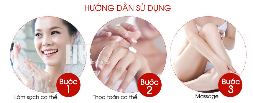 kem dưỡng trắng da toàn thân hàn quốc sài gòn - Hoa Thiên Thảo