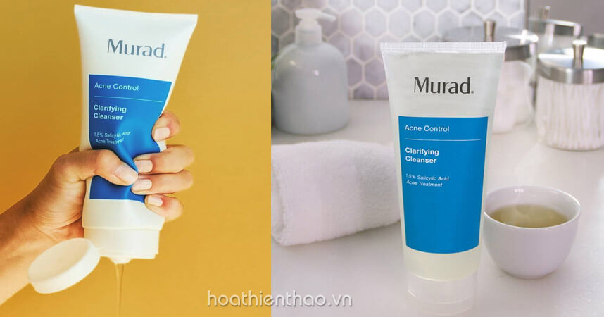 Độ pH của sữa rửa mặt Murad Clarifying Cleanser bao nhiêu - Hoa Thiên Thảo