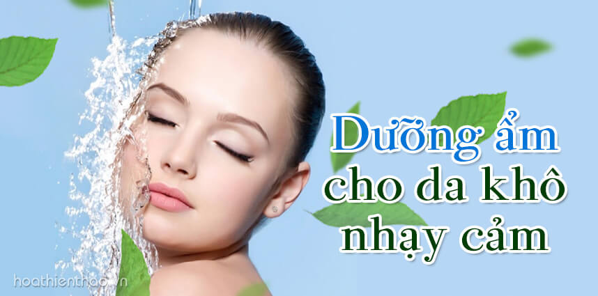 Dưỡng ẩm cho da khô nhạy cảm - HoaThienThao
