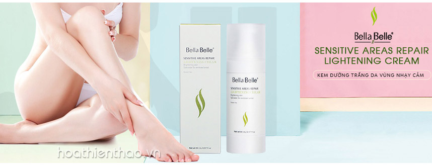 Kem dưỡng trắng da vùng nhạy cảm Bella Belle giá bao nhiêu - Hoa Thiên Thảo