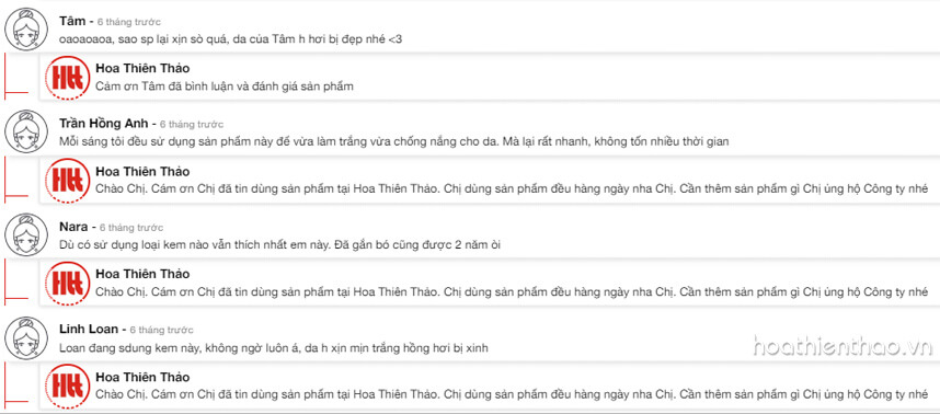 Kem Replay dưỡng trắng da mặt có an toàn không? Hoa Thiên Thảo