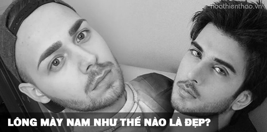 Lông mày nam như thế nào là đẹp - HoaThienThao